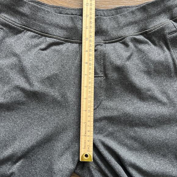 Lululemon Sweatpants Mens Lg Heathered Gray Straight Leg Stretch Pockets Casual - Picture 6 of 12